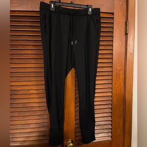 Black Travel Joggers